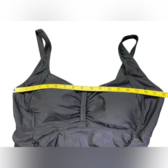 DACI retro cross front tummy control full bottom coverage one piece swimsuit NWT - Picture 7 of 9